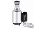 Dynamo AXA 8201 links met stalen loopwiel - Zilver