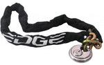 Edge Urban Chain Lock with Discus Lock - 8mm x 120cm - Black