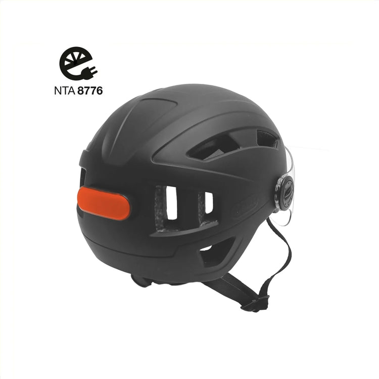 E-Bike helmet (NTA 8776) Matte Black – Fietsonderdelen Outlet