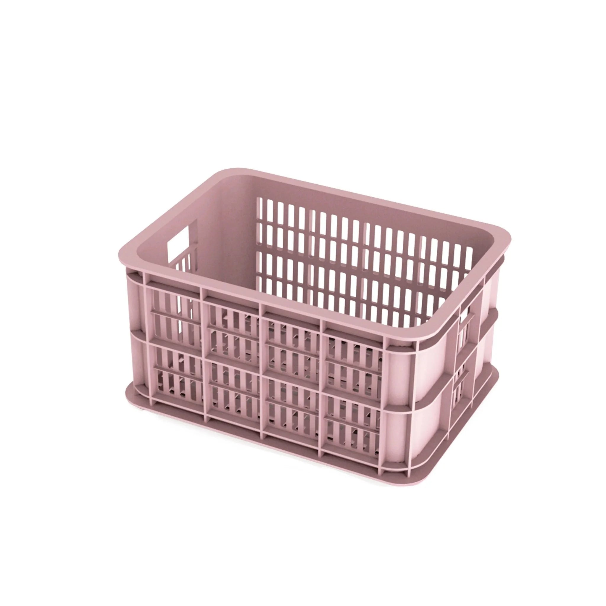 Fietskrat Basil Crate Small 25 Liter - Faded Blossom