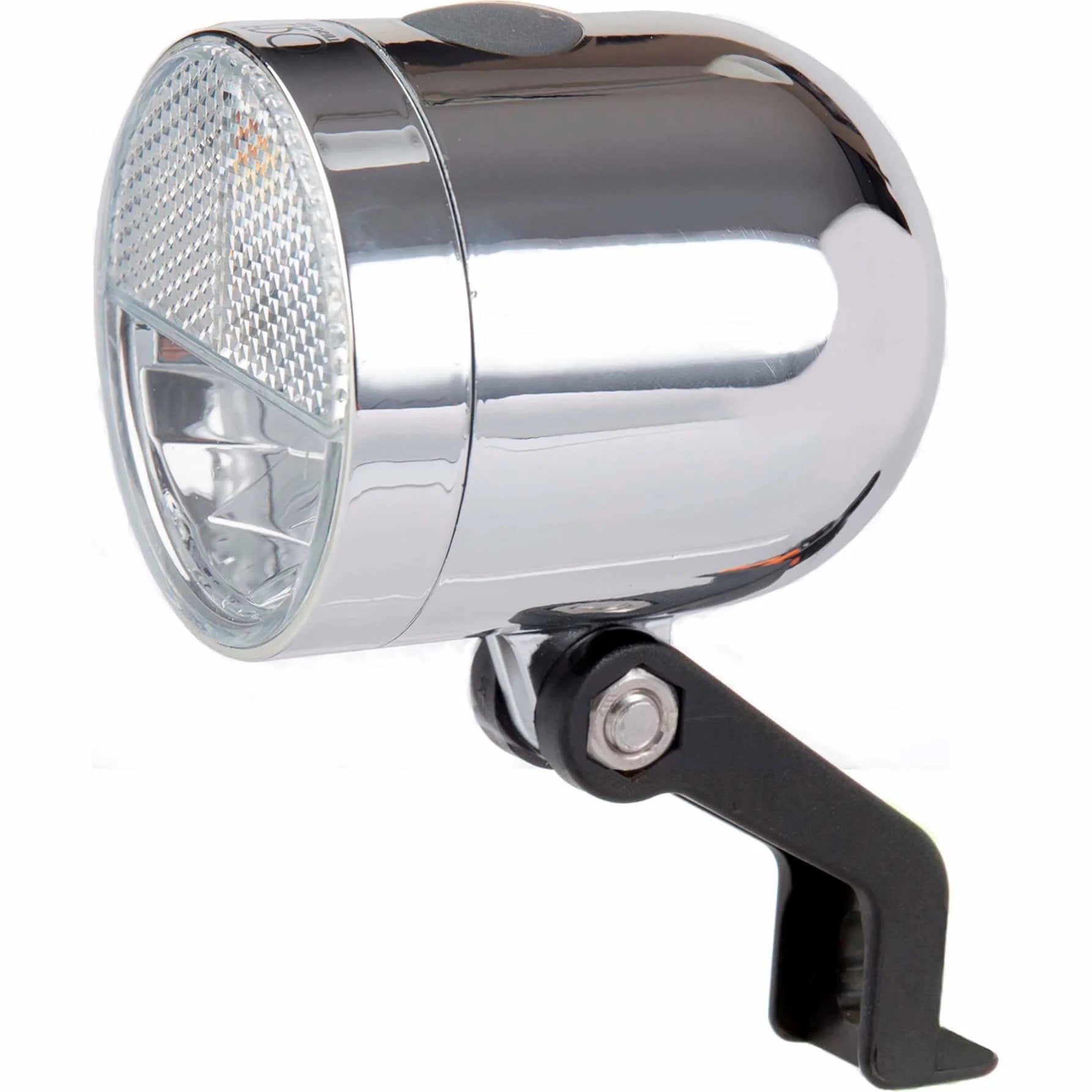 IKZI Light Headlamp Nero - Battery 10 Lux - Chrome