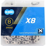 KMC X8 Ketting - 6/7/8 Speed - 1/2