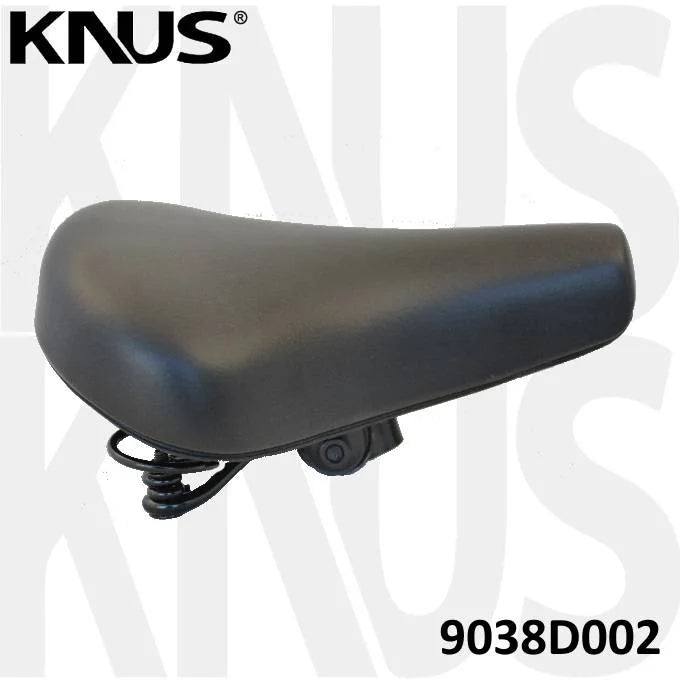 Fietszadel Knus Retro met strop - KS9038D - Zwart
