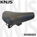 Fietszadel Knus Retro met strop - KS9038D - Zwart