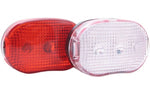 Led Verlichtingset Edge City - 3 Led - Voor + Achter - incl. batterijen