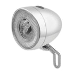 Retro Reflex Headlamp - 30 Lux - Chrome