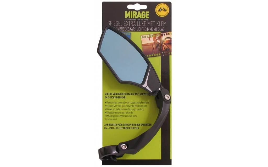 Mirage Speed Pedelec Bicycle Mirror Left - Black