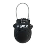 Retractable Cable Lock - 80cm x 1.7mm with Combination Lock