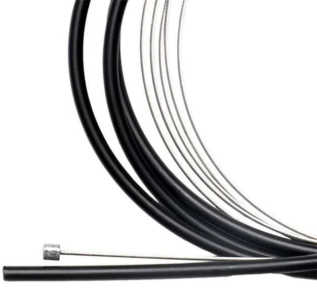 Simson Brake Cable Set Stainless Steel Shimano Roller Brake Black