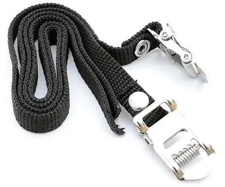 Simson Toe Clip Straps Black - 2 pieces