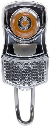 Simson Headlamp for Front Fork LED 'Clearly' - With batteries