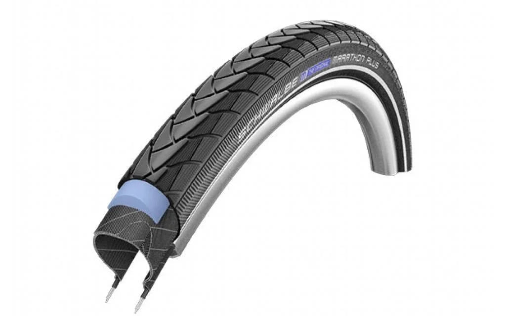 Buitenband Schwalbe Marathon Plus SmartGuard 37-622 - Zwart met Reflectie
