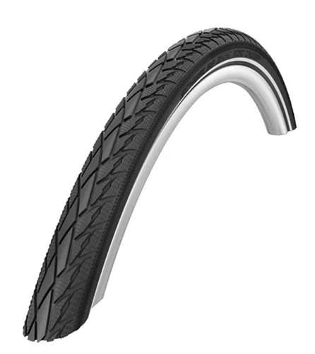 Buitenband Schwalbe Road Cruiser 47-507 (24x1.75) - Zwart met Reflectie