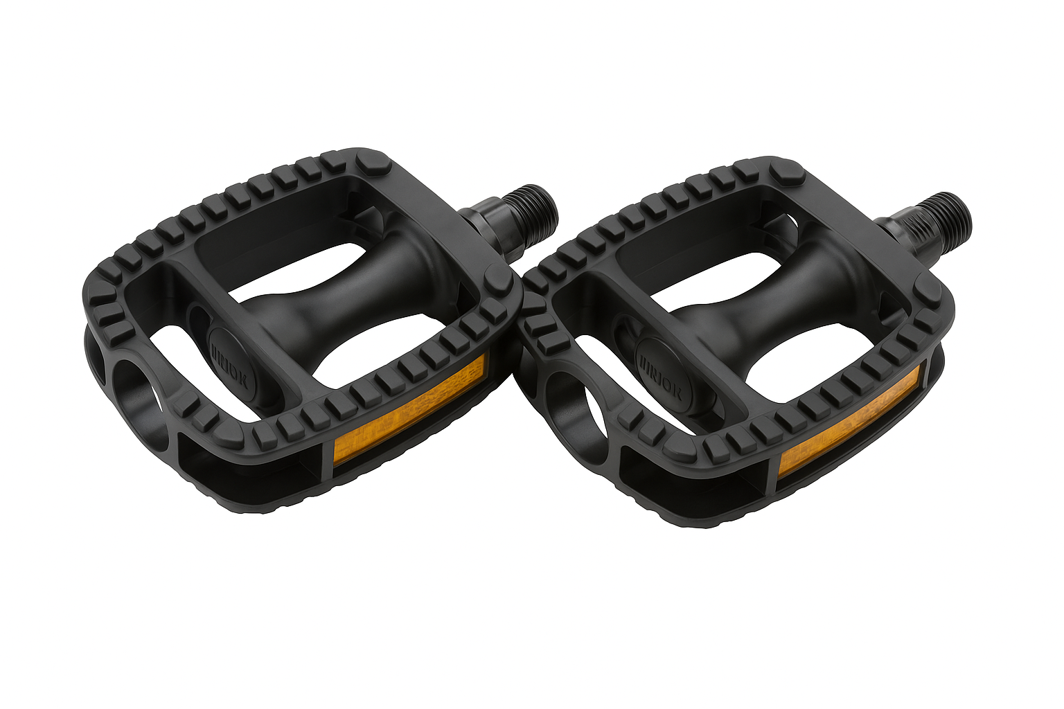 Twee identieke fietspedalen