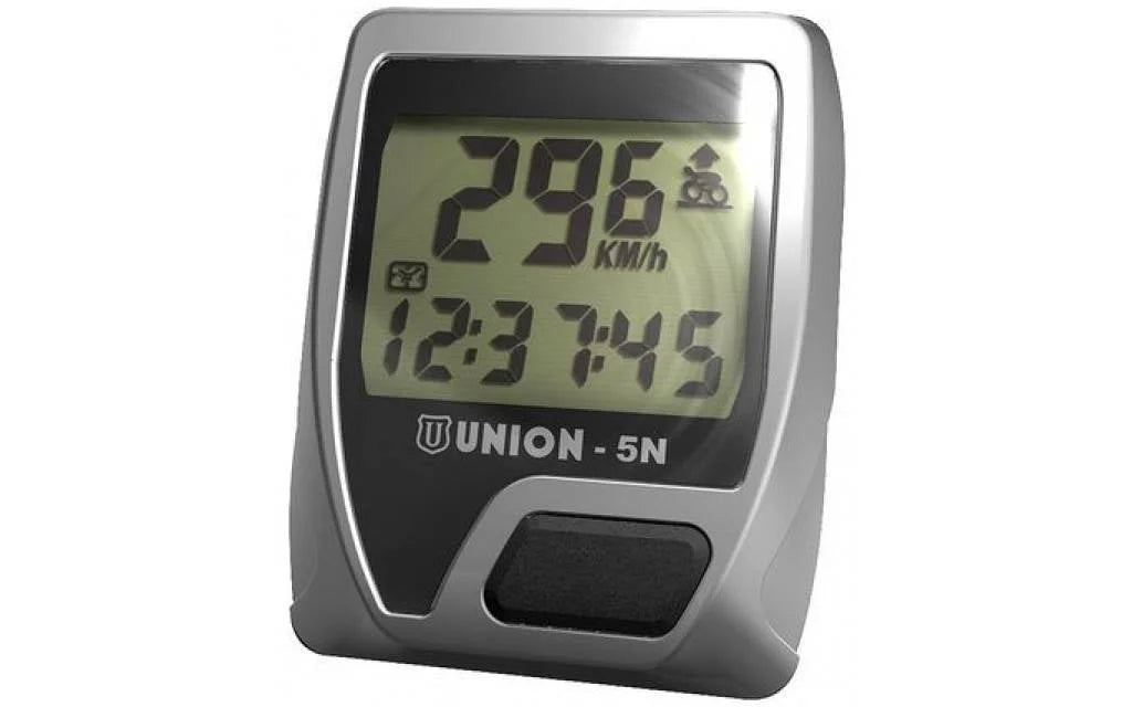 Union Fietscomputer 5N - 5 Functies
